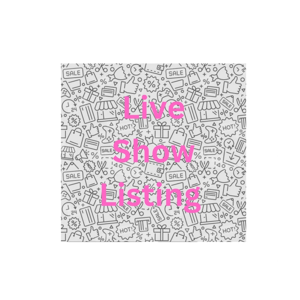 Live show listing
